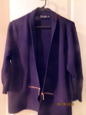 Ivanka Trump black cotton/acrylic jacket
